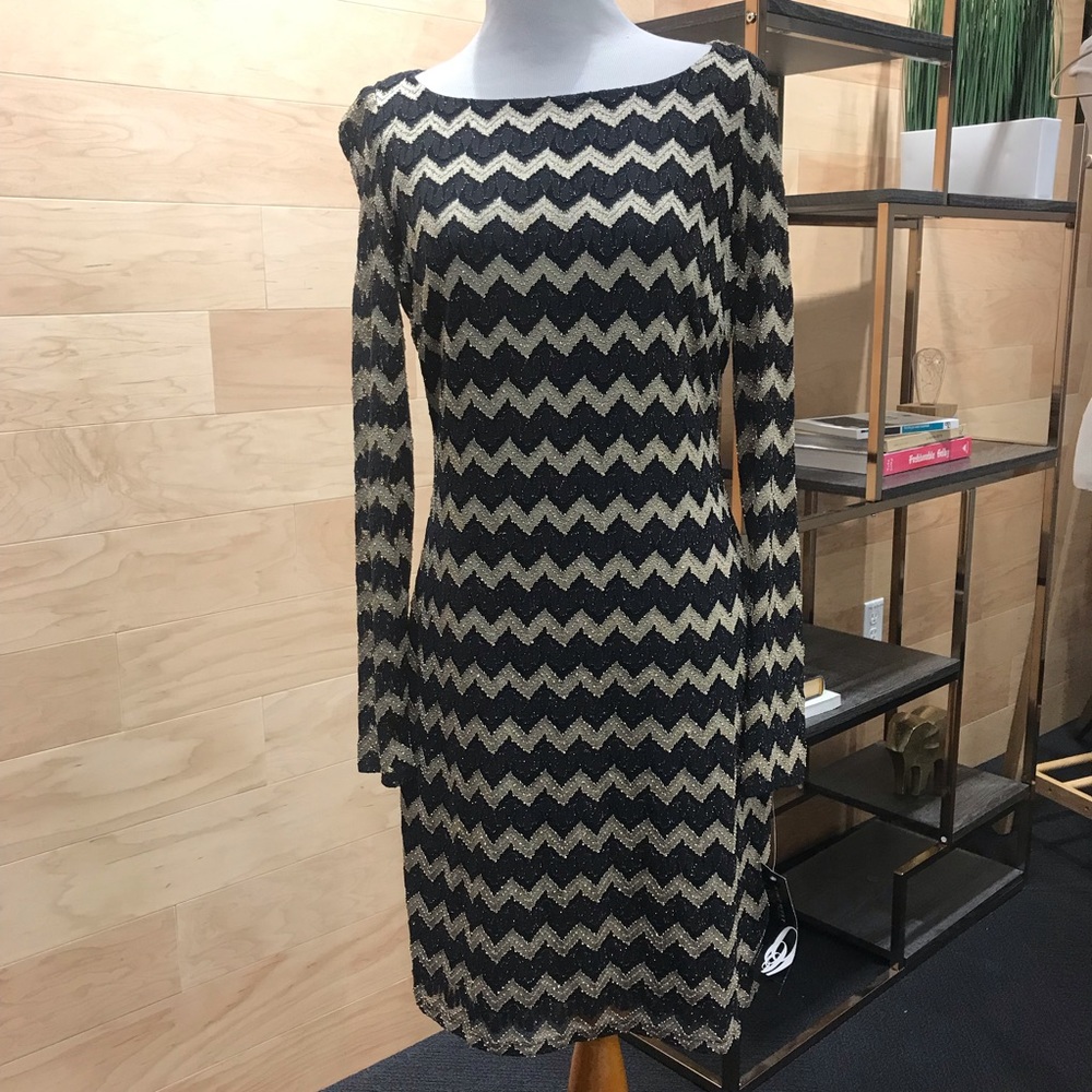 Chevron style dress